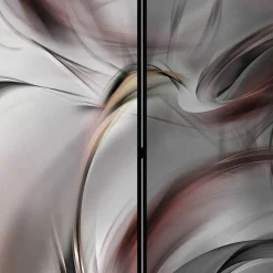 Paravent mit abstraktem Druckmotiv - Lajuna