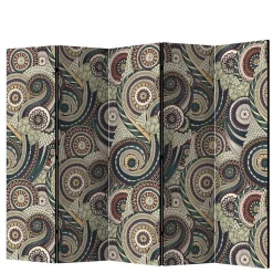 Paravent mit Ethno Muster bedruckt - Levirenas