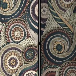 Paravent mit Ethno Muster bedruckt - Levirenas