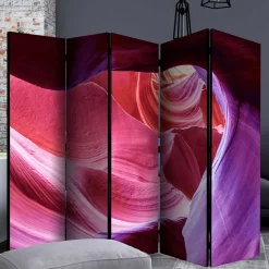 Paravent mit Höhlenfoto in satten Farben - Estate