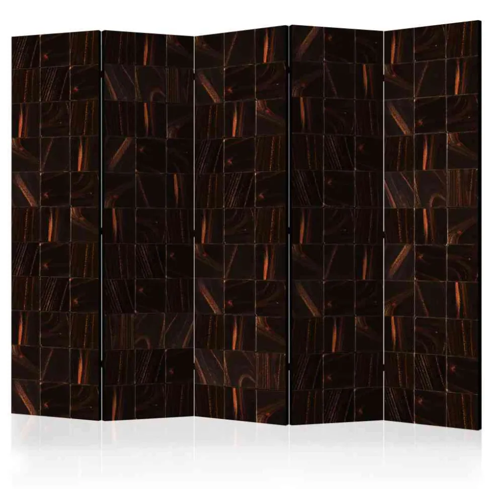 Paravent mit Muster in Kachel-Optik - Cralega