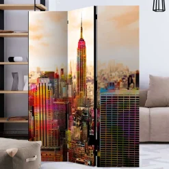 Paravent mit New York Fotomotiv - Julata