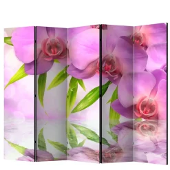 Paravent mit Orchideen Motiv - Grex