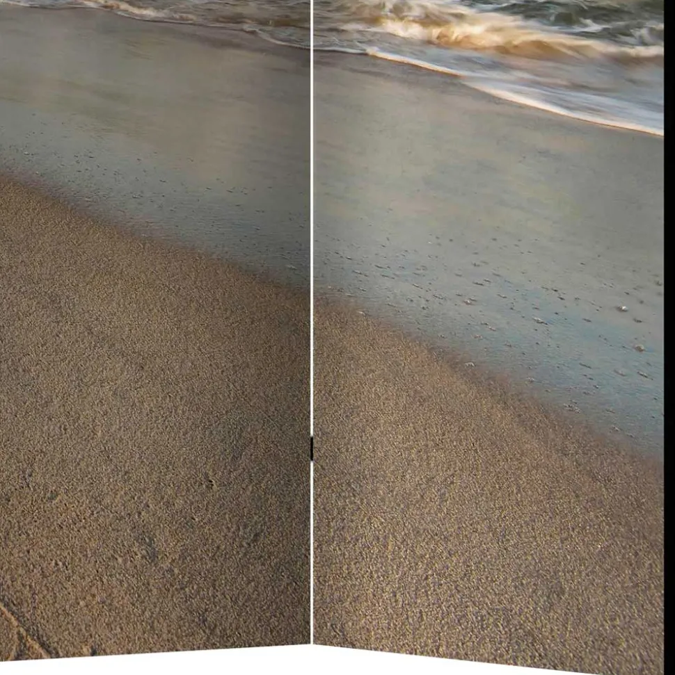 Paravent mit Strand & Meer Foto - Haboron