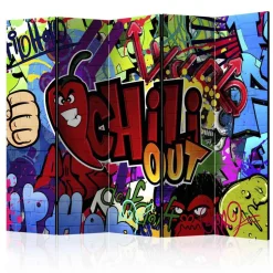 Paravent Sichtschutz für Jugendzimmer - Zeremonia