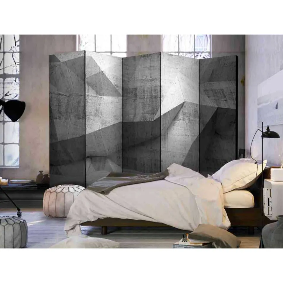 Paravent Trennwand mit Foto Druck - Huneva