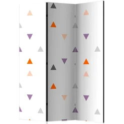 Paravent Trennwand mit Muster Dreiecke - Flarinca
