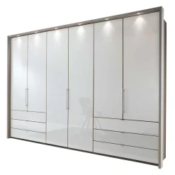 Passepartout Kleiderschrank mit LED Beleuchtung - Tumiva