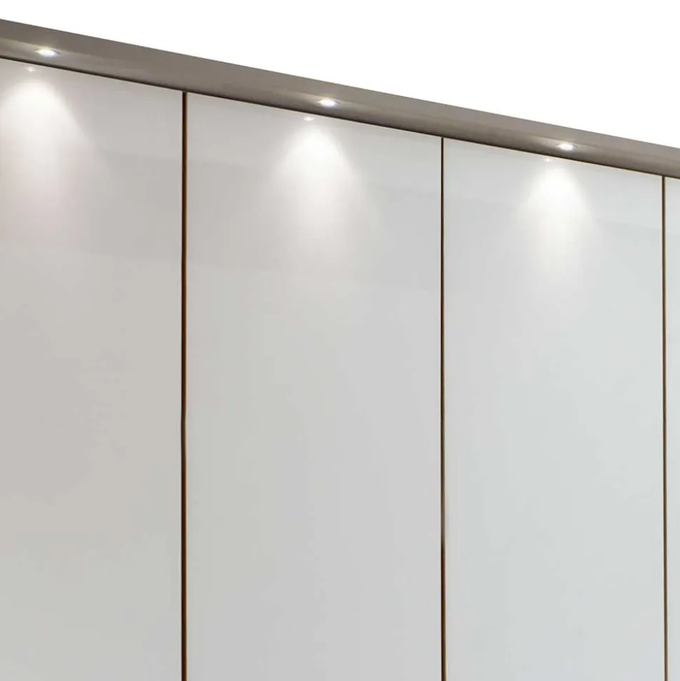 Passepartout Kleiderschrank mit LED Beleuchtung - Tumiva