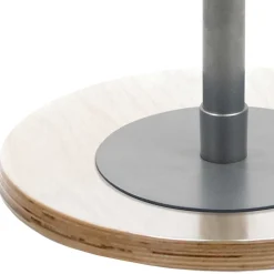 Pendelhocker mit Sattelsitz in Schwarz - Vilaroma