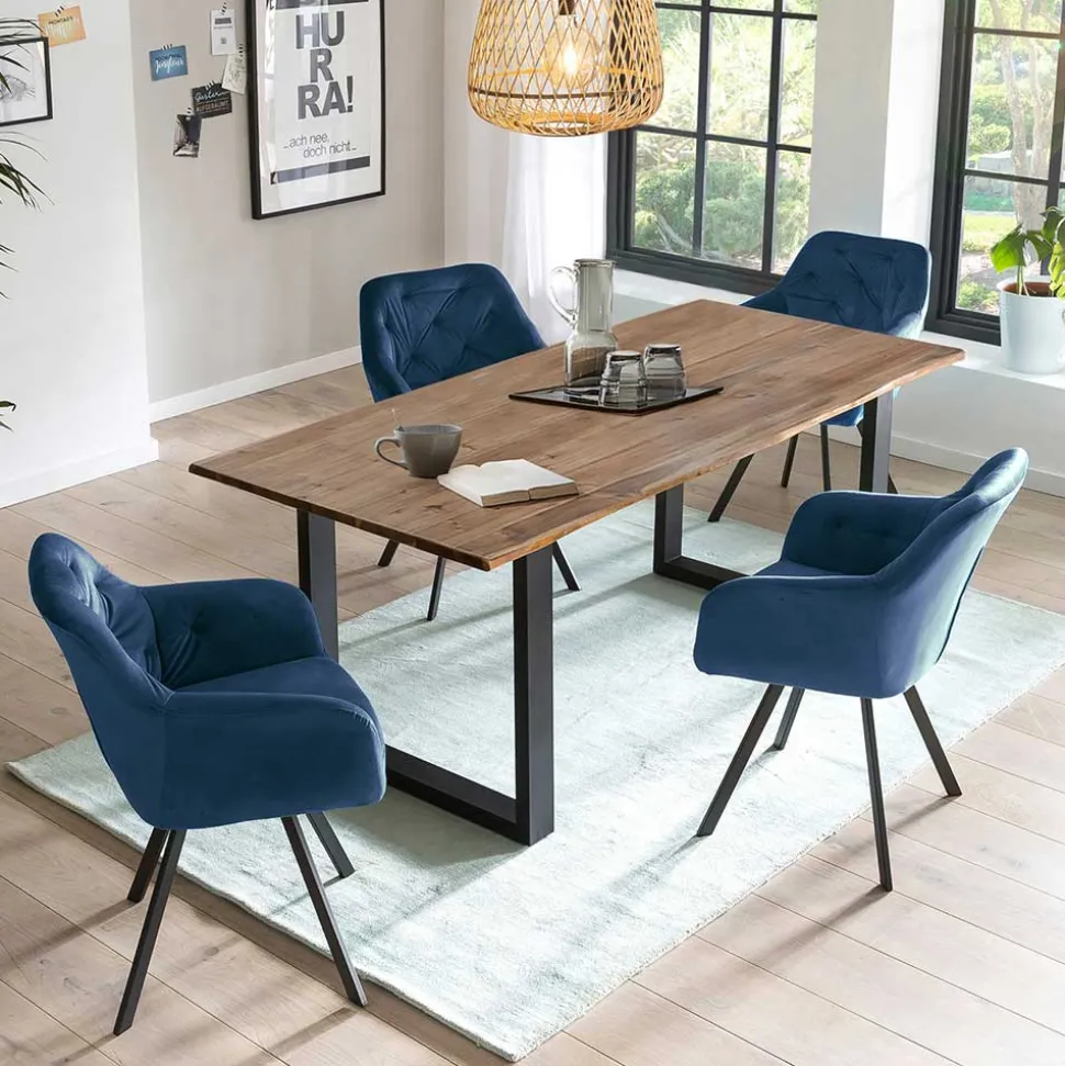 4-Personen-Essgruppe modern - Sayetton (fünfteilig)