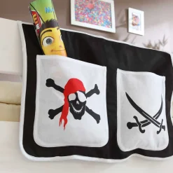 Piraten Halbhochbett Winner aus Kiefer Massivholz