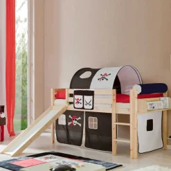 Piraten Hochbett Nalisha mit Rutsche