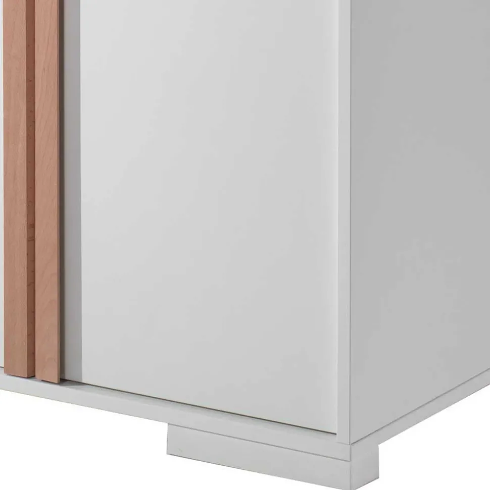 Platzsparendes Hochbett mit Schrank - Rupicon (zweiteilig)