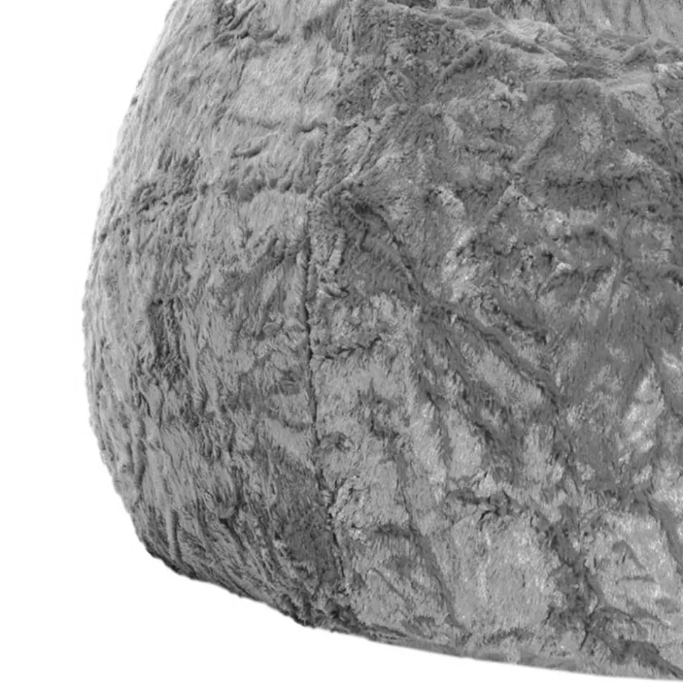 Plüsch Sitzsack Melicus in Grau