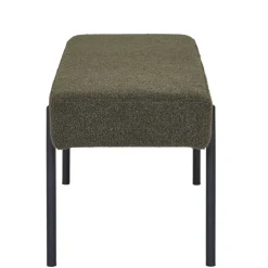 Polsterbank in Dunkelgrün Boucle - Barahona