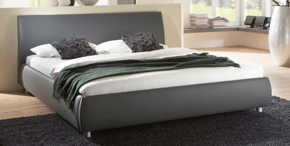 Polsterbett Alona aus Kunstleder