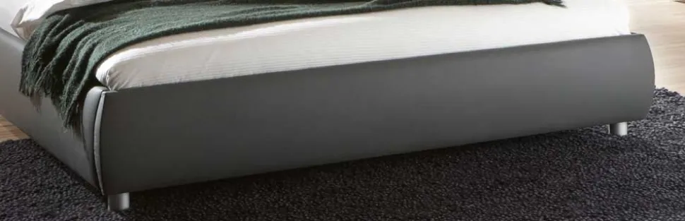 Polsterbett Alona aus Kunstleder