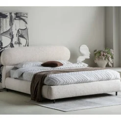 Polsterbett Komplettbett mit Taschenfederkernmatratze H3 - Flyma