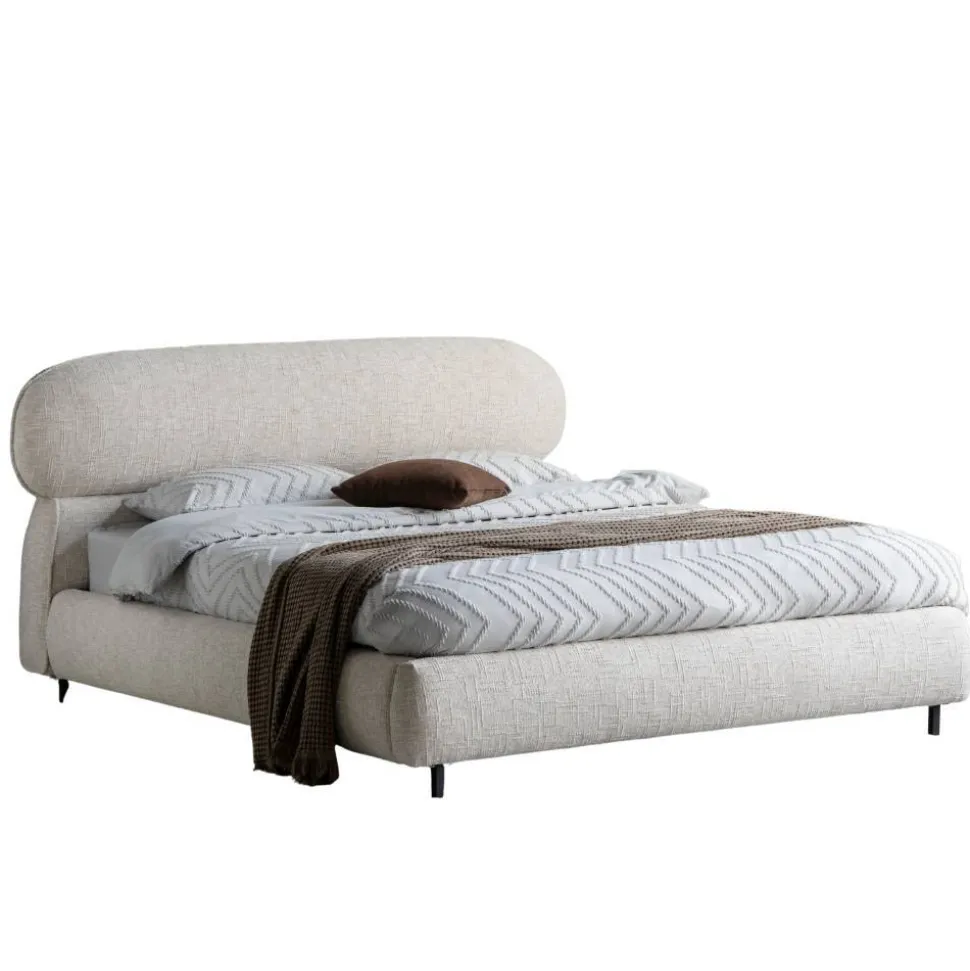 Polsterbett Komplettbett mit Taschenfederkernmatratze H3 - Flyma