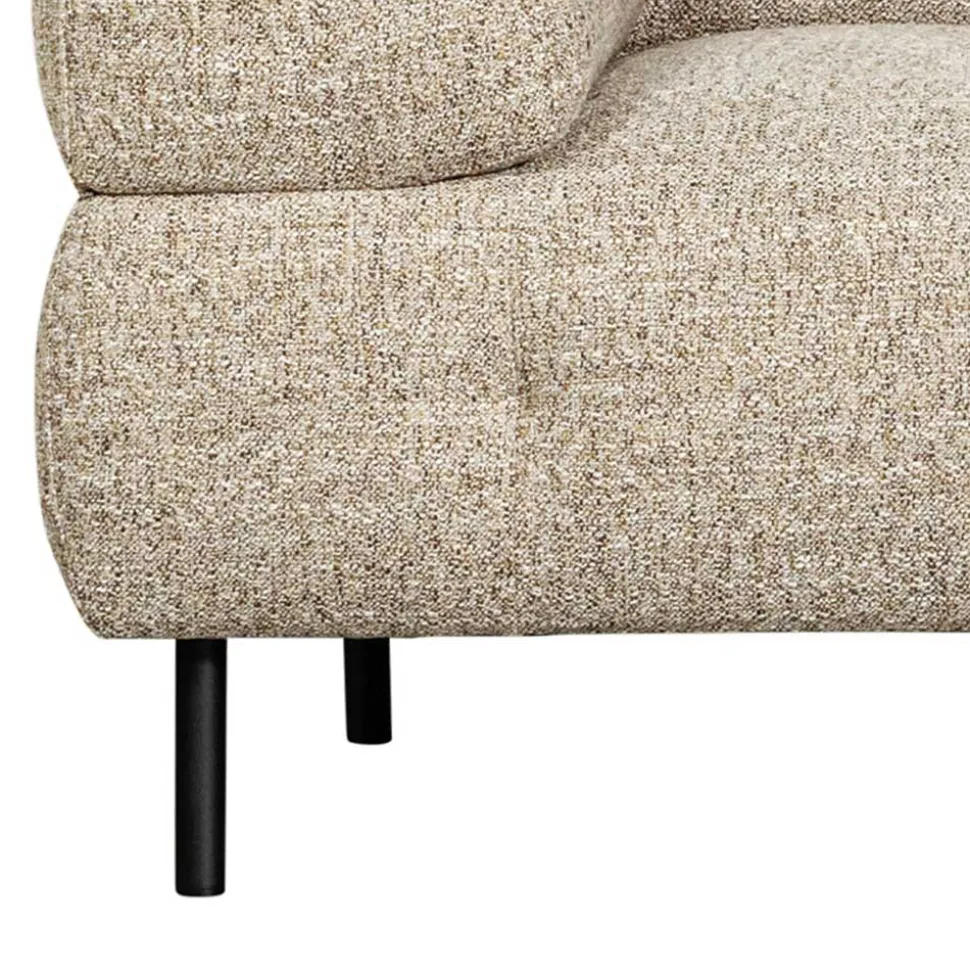 Polstercouch in Beigegrau - Pantras