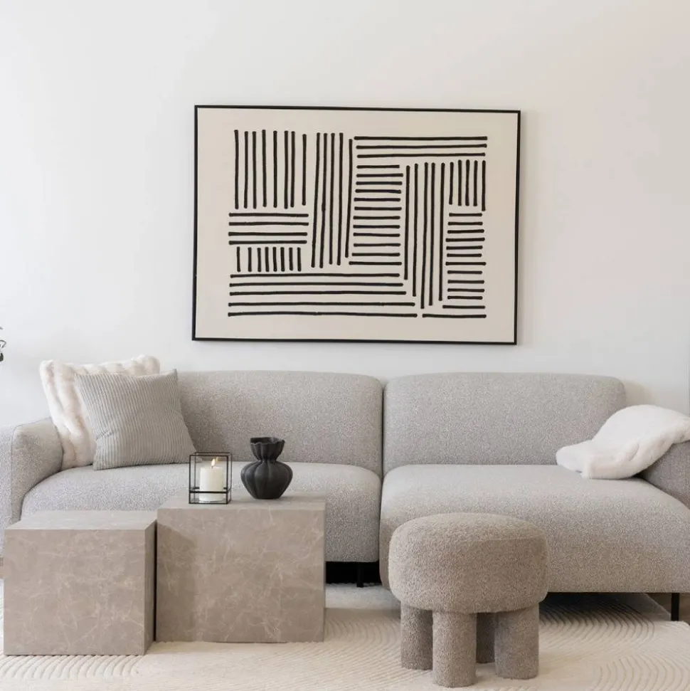 Polsterecke mit drei Sitzplätzen - Leoniara