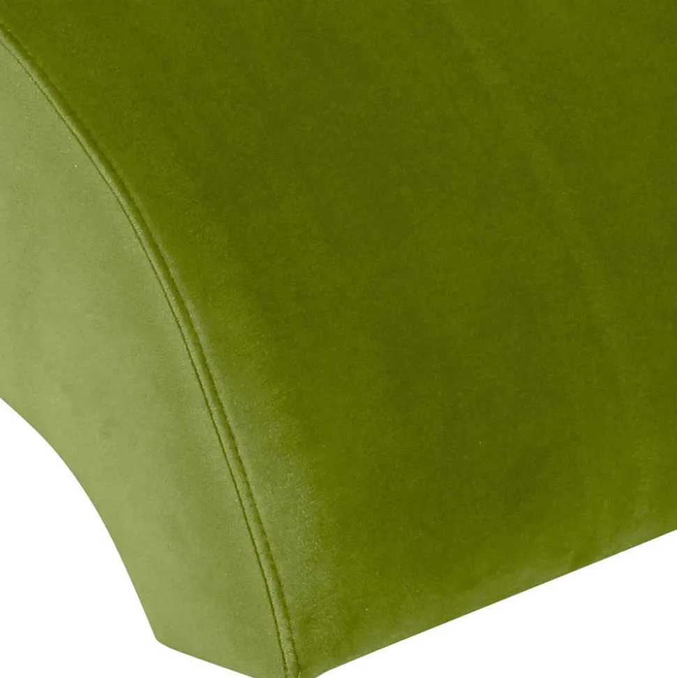 Polstersessel in Oliv Grün und Schwarz - Sofia