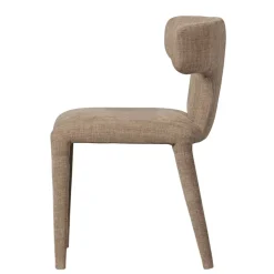 Polsterstühle in Beige Stoff - Eradis (2er Set)