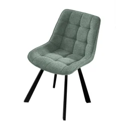 Polsterstühle in Dunkelgrün - Islando (4er Set)