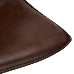 Polsterstuhl für Bar & Theke in Braun - Kalis (2er Set)