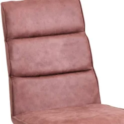 Polsterstuhl in Rosenholz - Isabelon (2er Set)