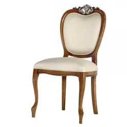 Polsterstuhl klassisch italienisch - White