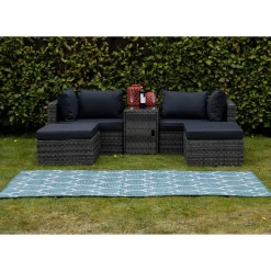 Polypropylen Webteppich für den Außenbereich - Luisa