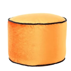 Pouf Yogakissen in Bronze Samt - Ynvinata