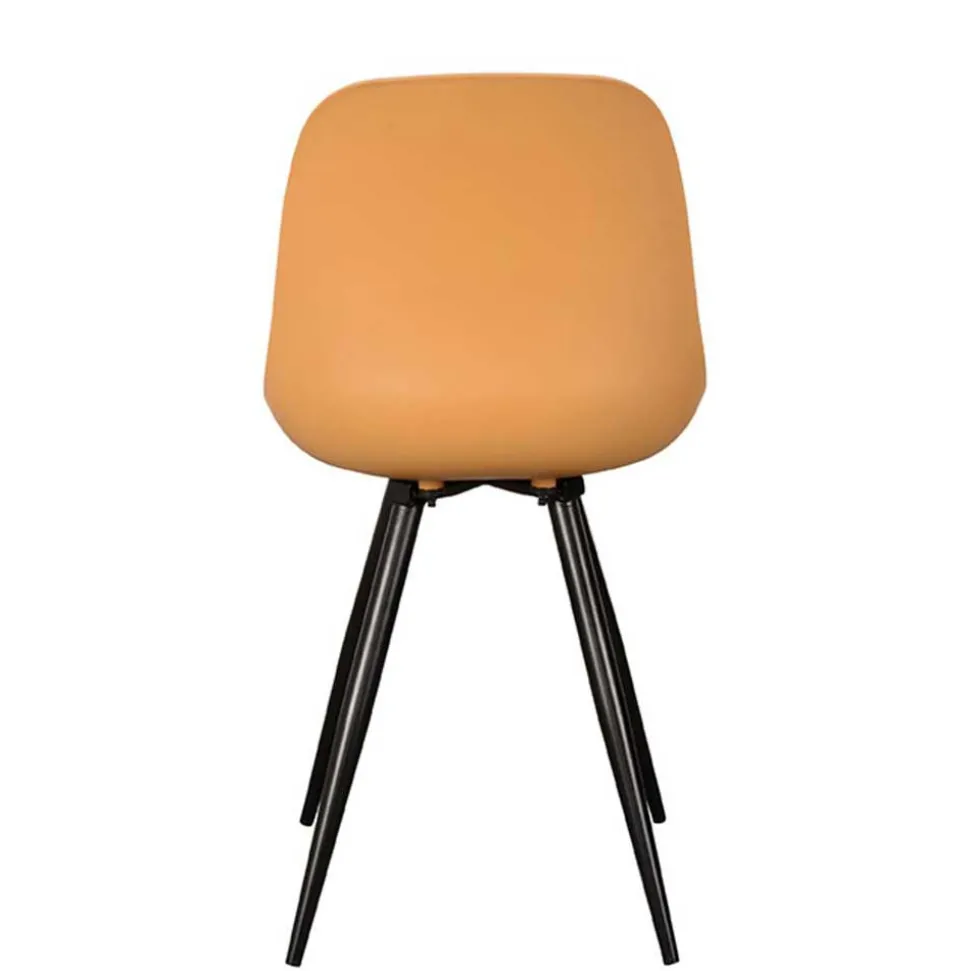 PP Schalenstühle in Ocker - Sayetton (2er Set)