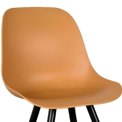 PP Schalenstühle in Ocker - Sayetton (2er Set)