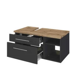 Praktischer Unterbeckenschrank mit Regal - Estregos