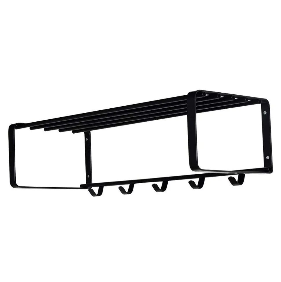 Praktisches Garderoben Set aus Stahl - Satroni (zweiteilig)