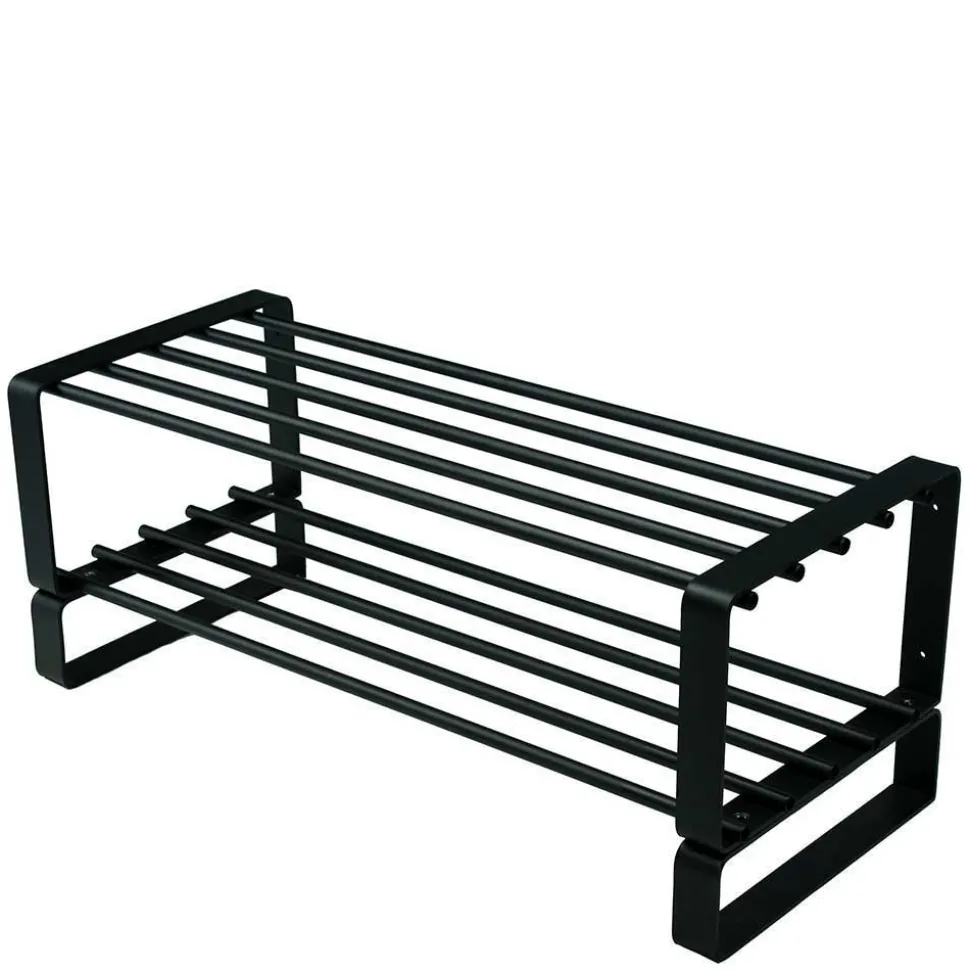 Praktisches Garderoben Set aus Stahl - Satroni (zweiteilig)