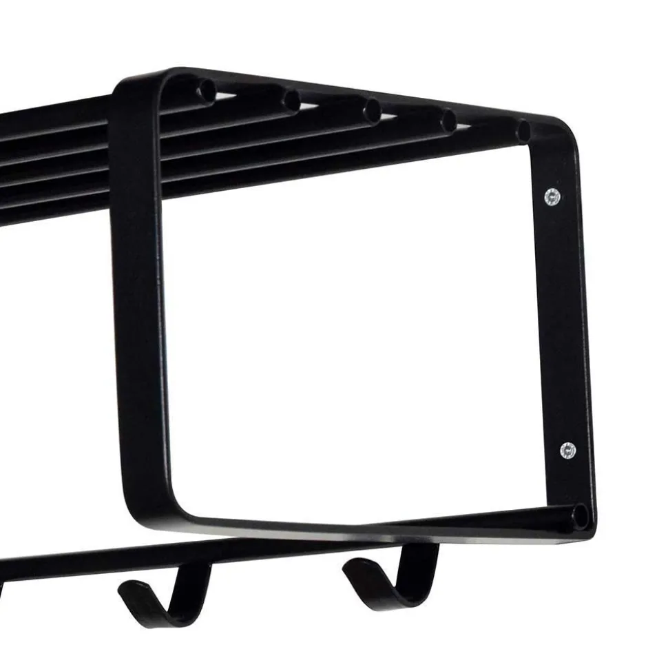 Praktisches Garderoben Set aus Stahl - Satroni (zweiteilig)