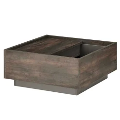 Quadratischer Wohnzimmertisch mit Staufach - Mundo