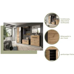 Rahmenloser Flurspiegel - 80x73x2 cm - Norja