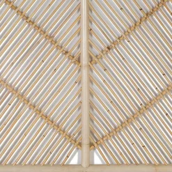 Rattan Bett Kopfteil in Natur - Naas