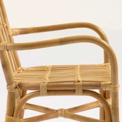 Rattan Kinderstühle mit 35 cm Sitzhöhe - Cigembas (2er Set)