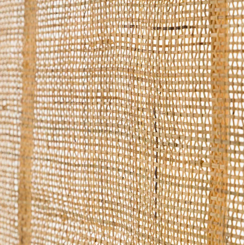 Rattan Kopfteil in Natur für Bett - Lucelo