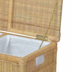 Rattan Wäschetruhe Salzburg in Beige