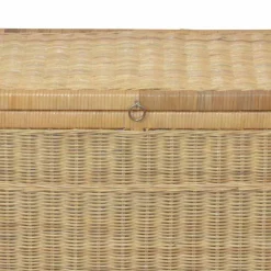 Rattan Wäschetruhe Salzburg in Beige