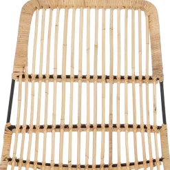 Rattanstuhl mit Geflecht Sitz - Lombardy (2er Set)