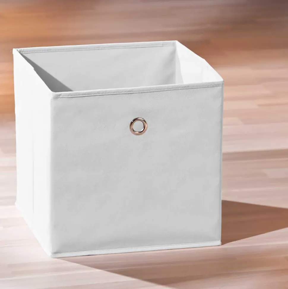 Raumteiler Stufen Regal in Weiß & Schwarz - Ciacova