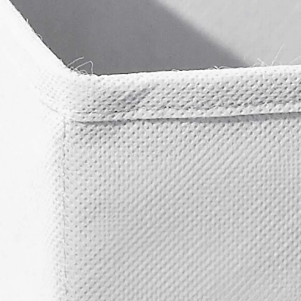 Raumteiler Stufen Regal in Weiß & Schwarz - Ciacova